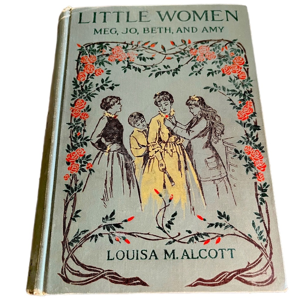 Vintage Little Women, Meg,Jo,Beth, and Amy by Lousia M. Alcott 1896
